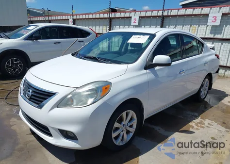 2014 Nissan Versa 1.6 Sl from USA, damaged, VIN 3N1CN7AP8EL853679